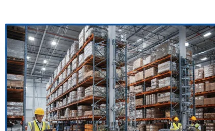 Material Management & Logistics service illustration